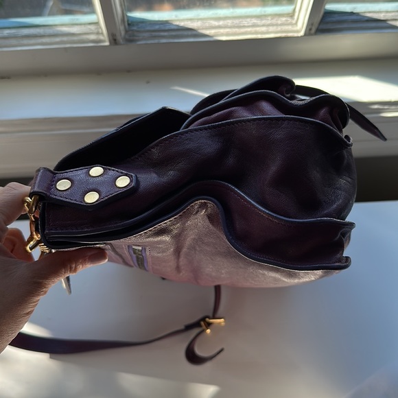 Proenza Schouler PS1 bag in medium size, color Plum - Picture 4 of 10